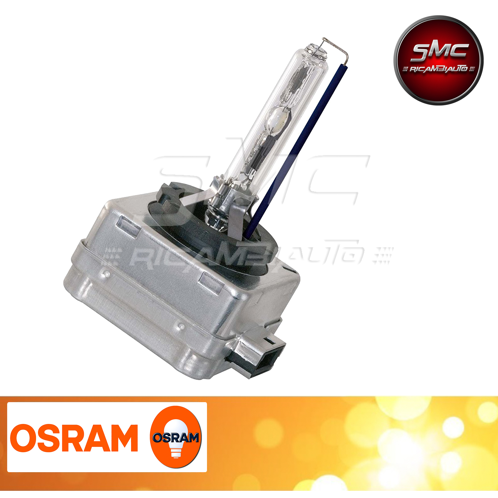 Lampadina Osram 66140Clc 12V 35W D1S Per Auto - Ricambi auto SMC